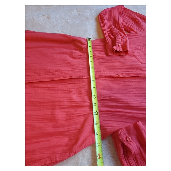 Antik Batik marina gown maxi dress in coral - Picture 5 of 10